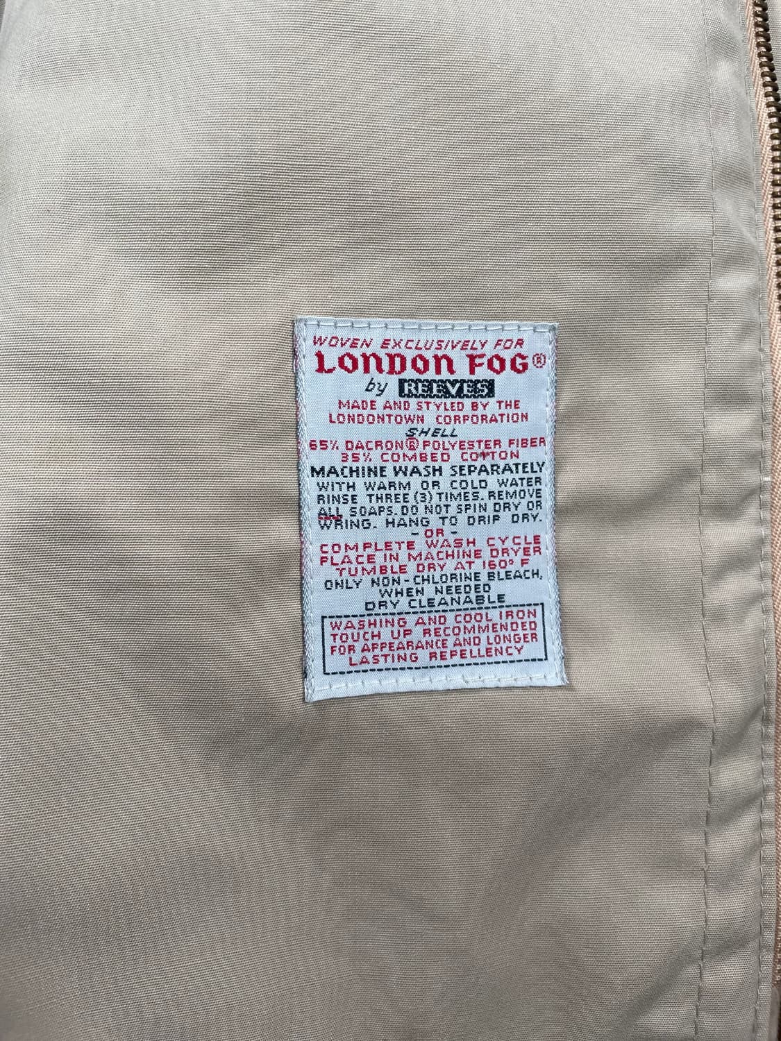 런던포그 g9 바라쿠타 블루종 자켓 상품이미지8