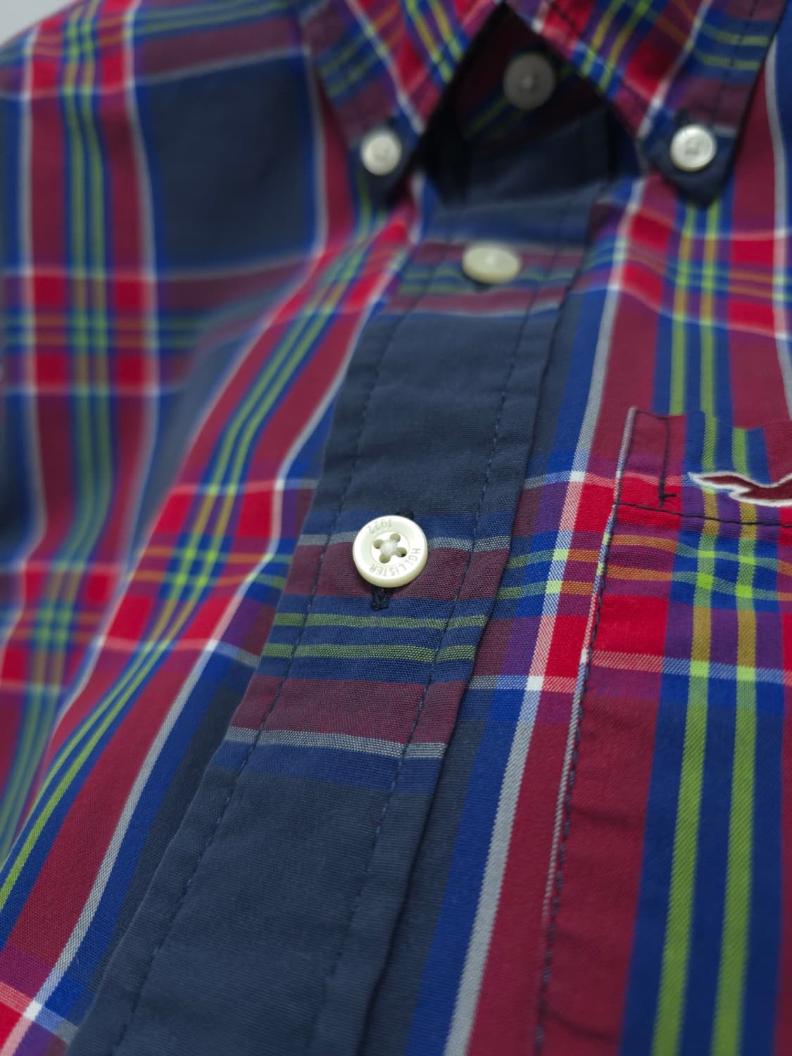 ​홀리스터 여성 멀티 체크 긴팔 남방 셔츠 (S사이즈) 상품이미지5