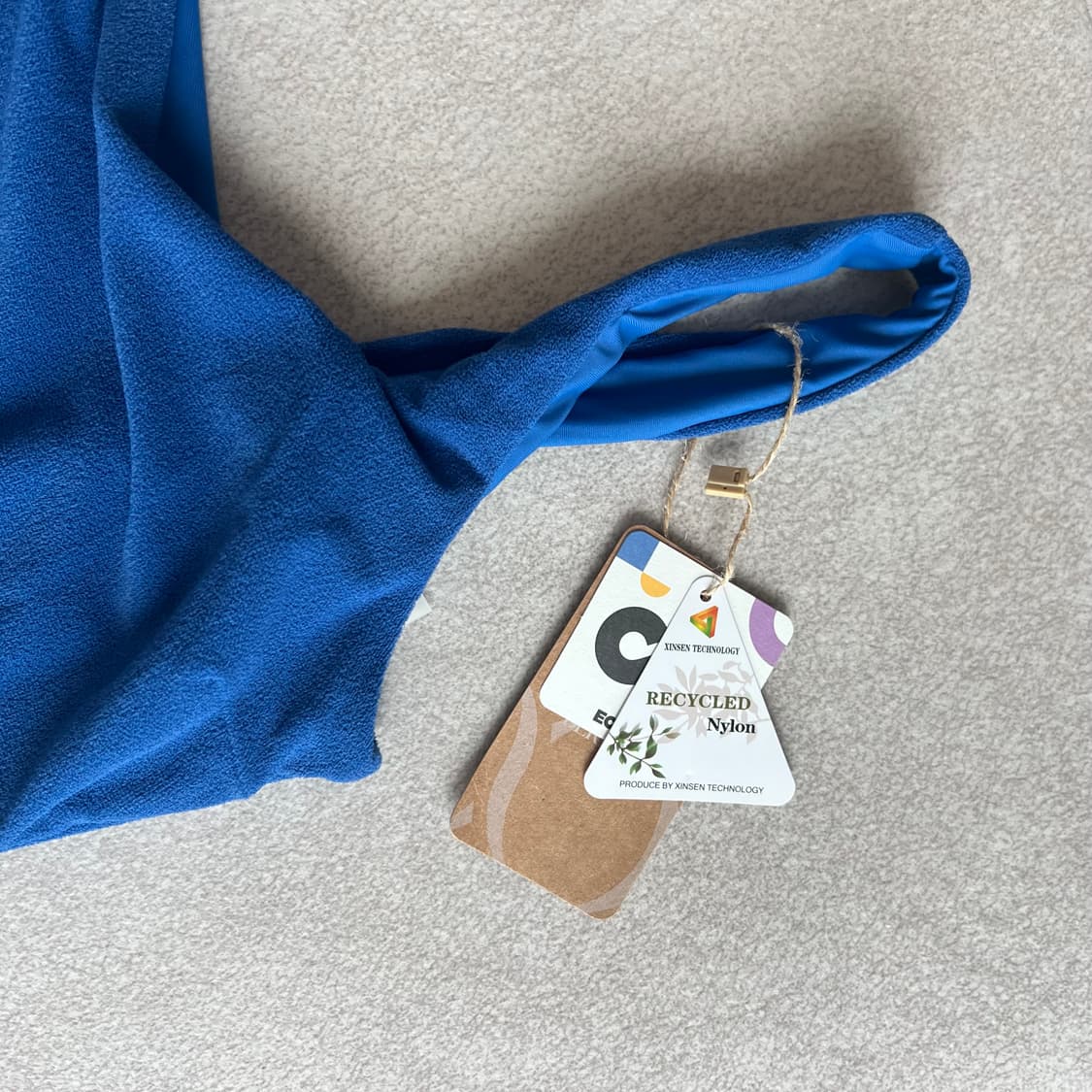 berlook 하이레그 블루 수영복 모노키니 상품이미지5