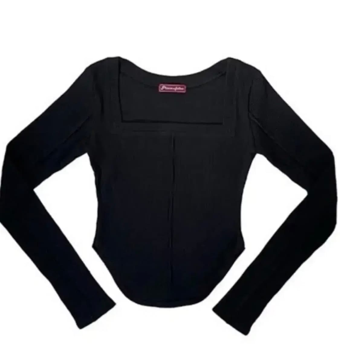 플리즈노팔로우 바비탑 블랙 상품이미지1