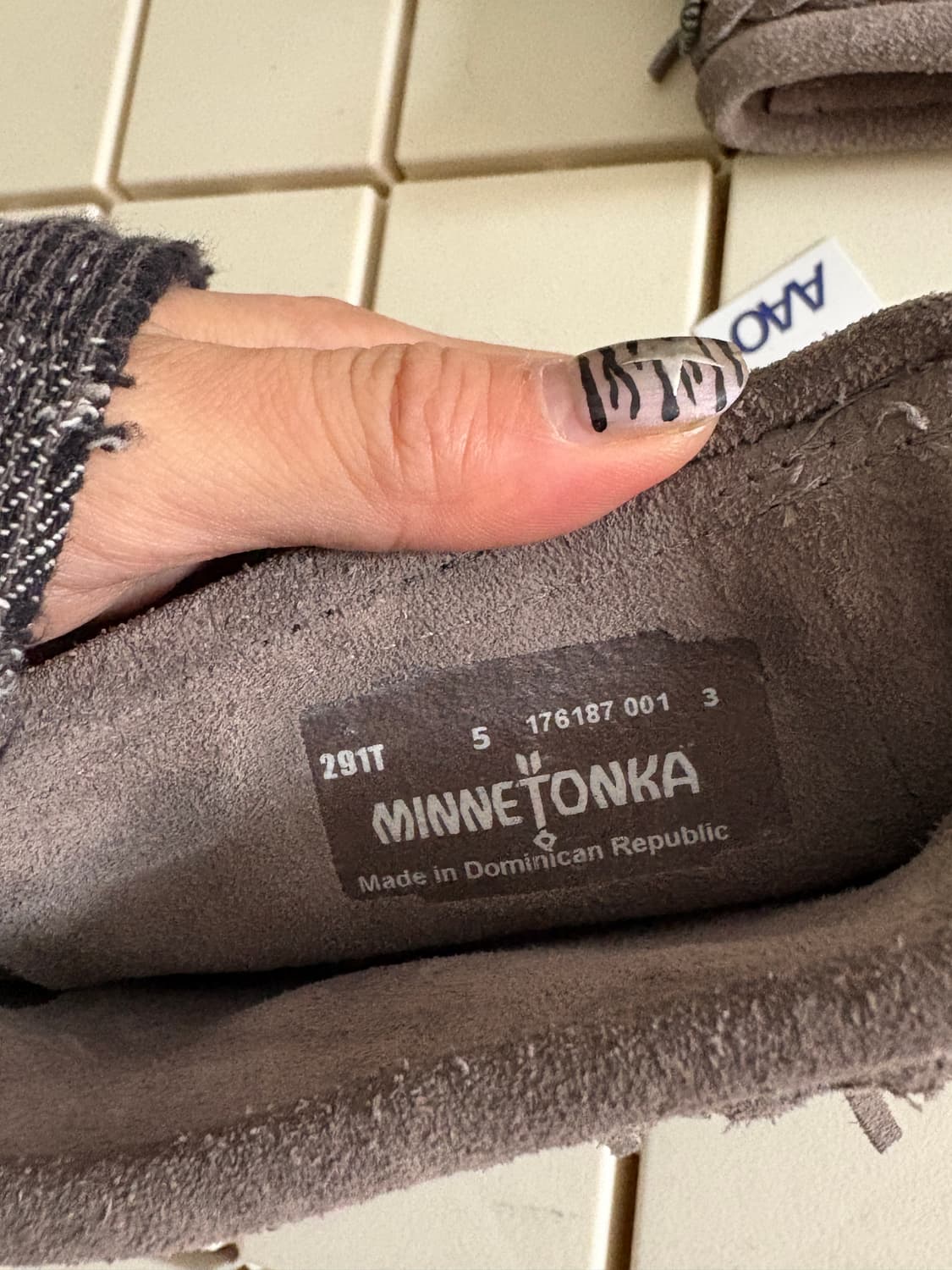 미네통카  (23cm) 상품이미지5