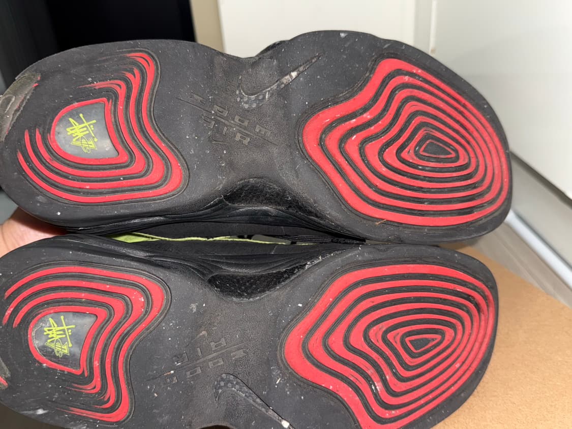 나이키 x 스투시 에어 페니 2 비비드 그린 앤 블랙 상품이미지4