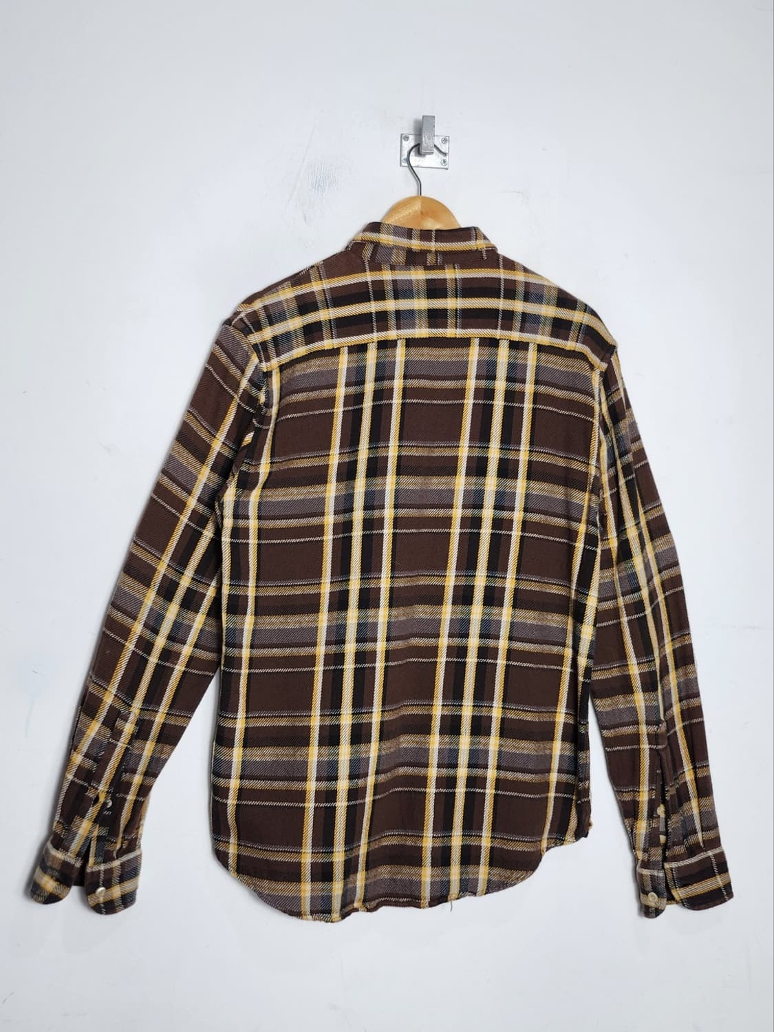 리바이스 빈티지 브라운 체크셔츠 상품이미지6