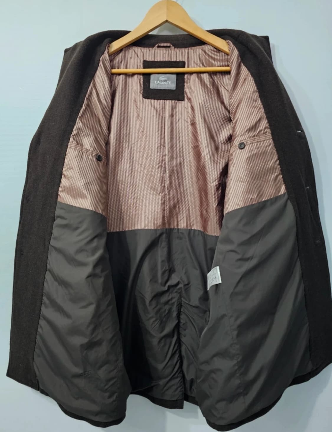 라코스테 남성 울 코트 95 상품이미지6