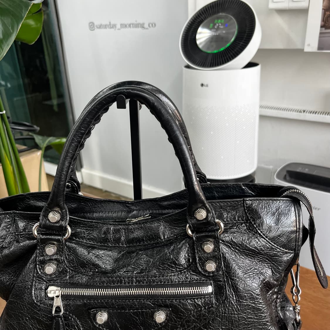 발렌시아가 뉴자이언트 시티 모터백 미디움 상품이미지2