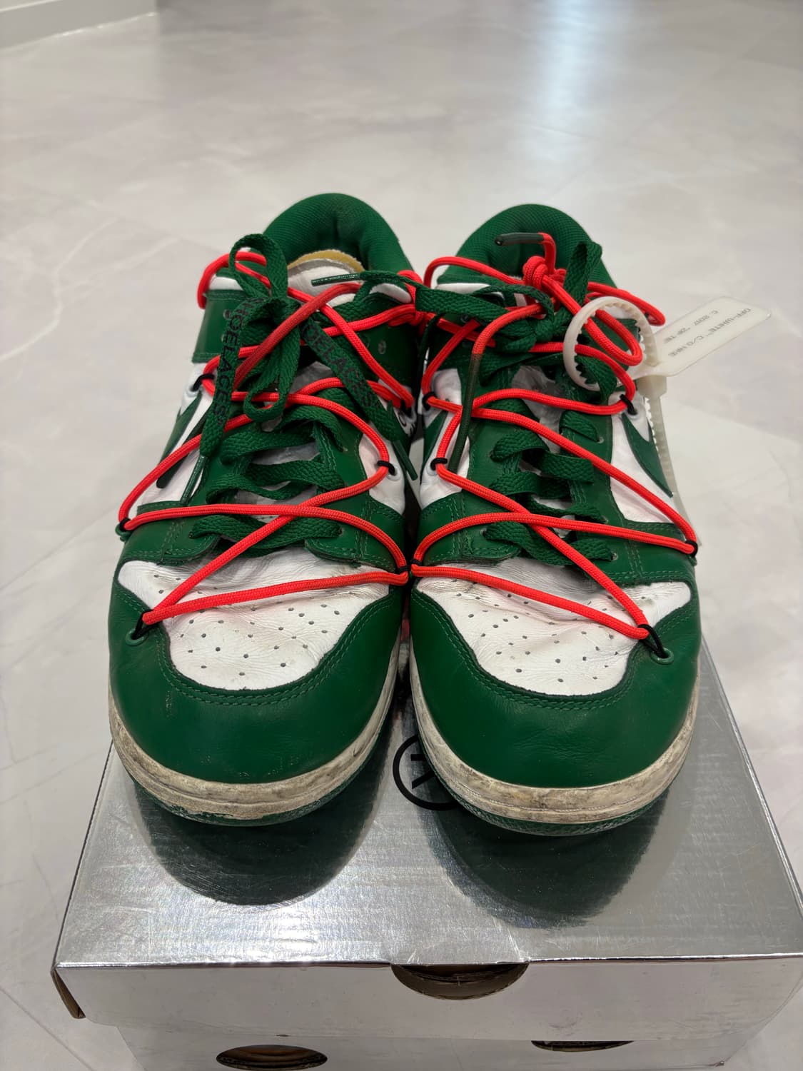 오프화이트 나이키 덩크 그린 290 상품이미지3