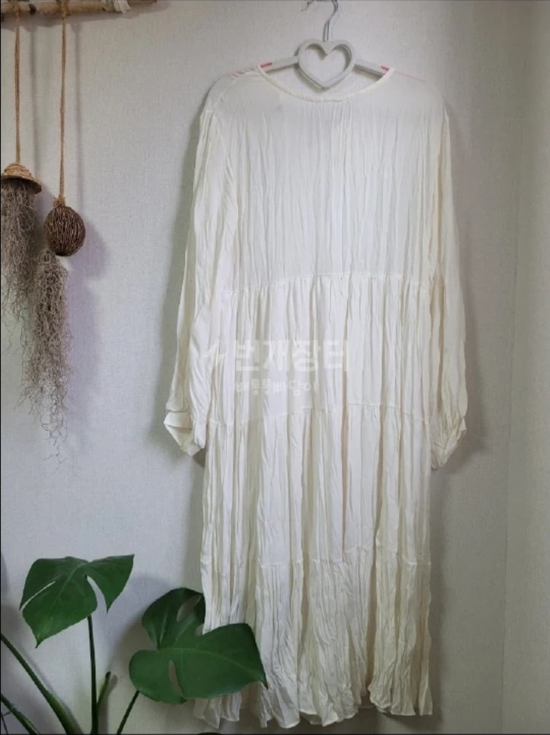 세컨드플레이스 98도씨 링클 롱 원피스 상품이미지1