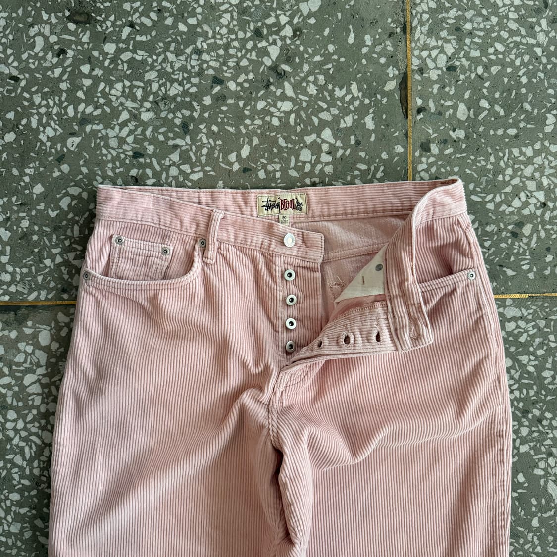 스투시 빅올진 워시드 핑크 상품이미지5