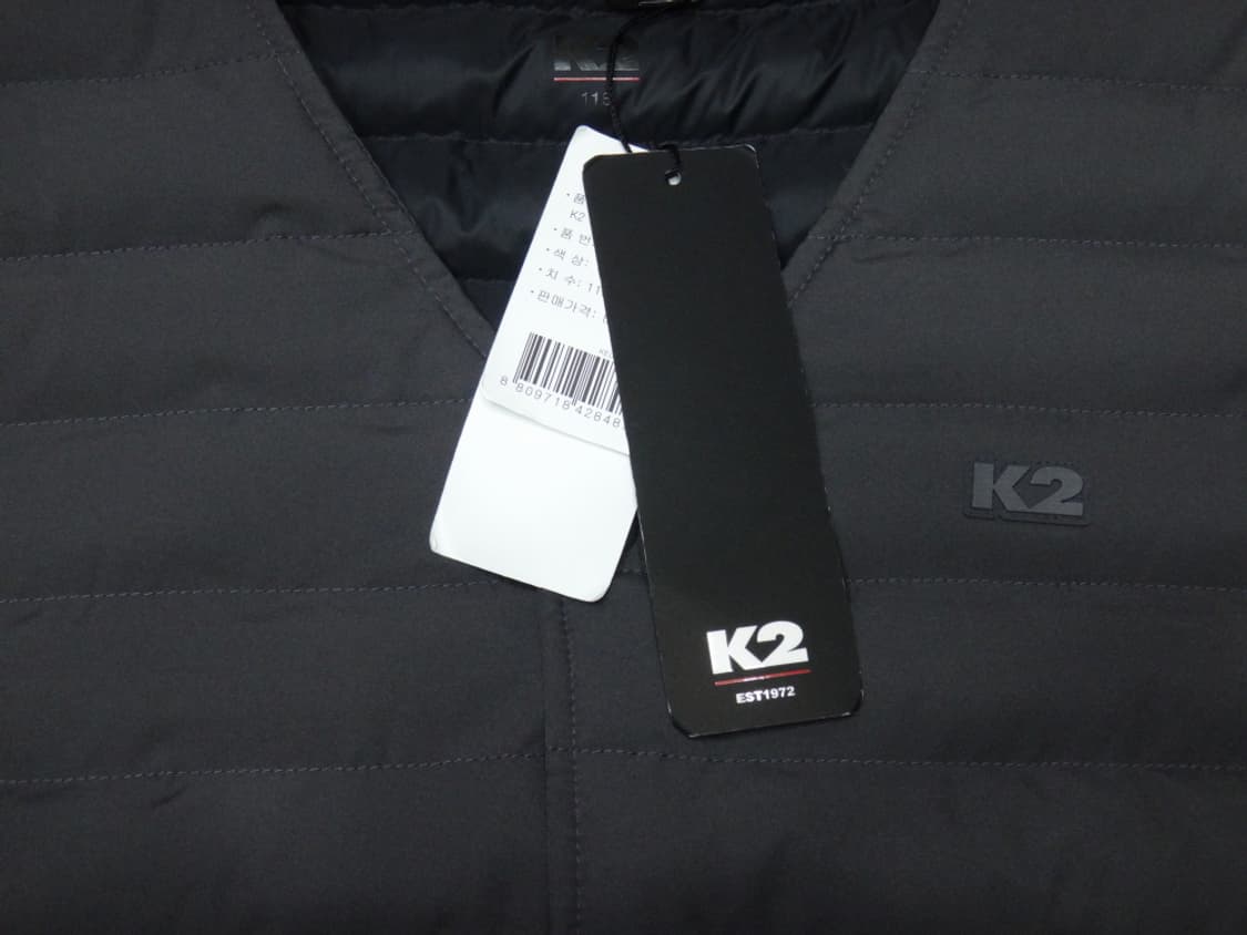 (3XL) K2 남성 경량 다운 베스트 새제품 상품이미지6