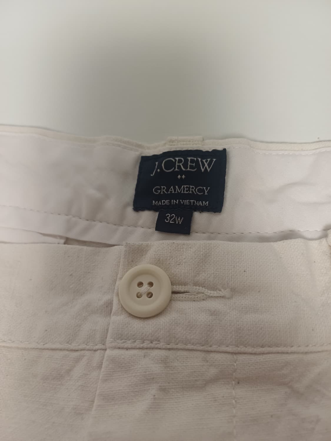 [32] 제이크루(J.Crew) 그래머시 슬럽 치노 쇼츠 크림/아이보리 상품이미지3