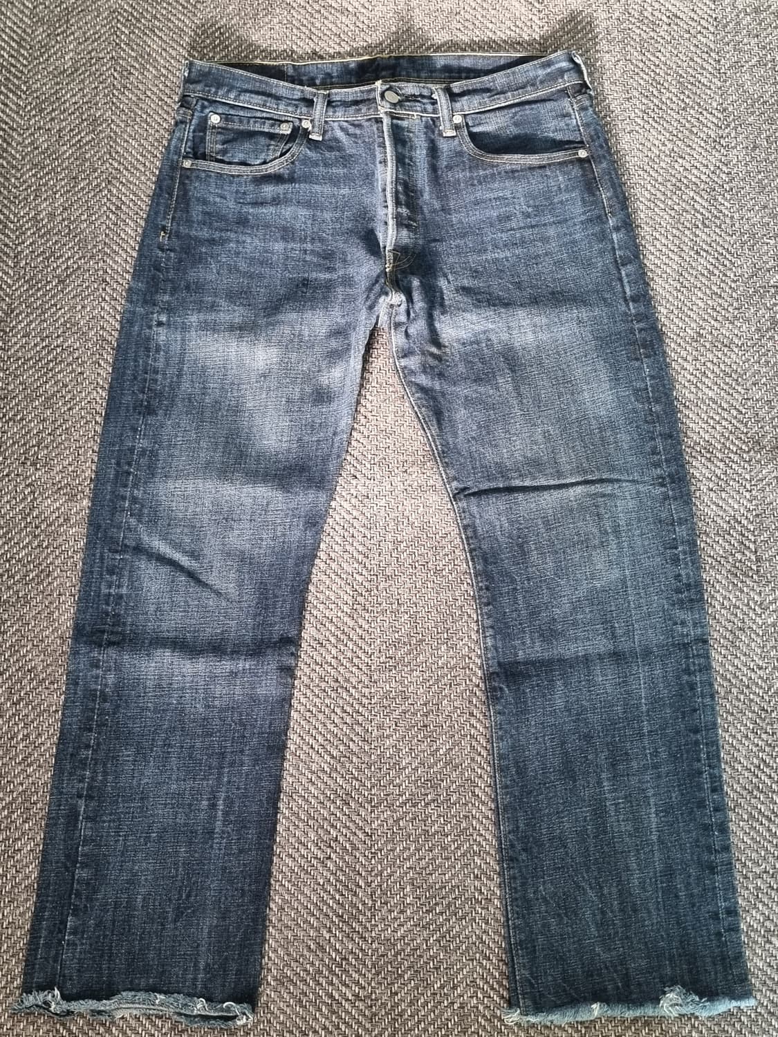 Levi’s 501 — 빈티지 워싱 데님팬츠 (W34 L32) 상품이미지1