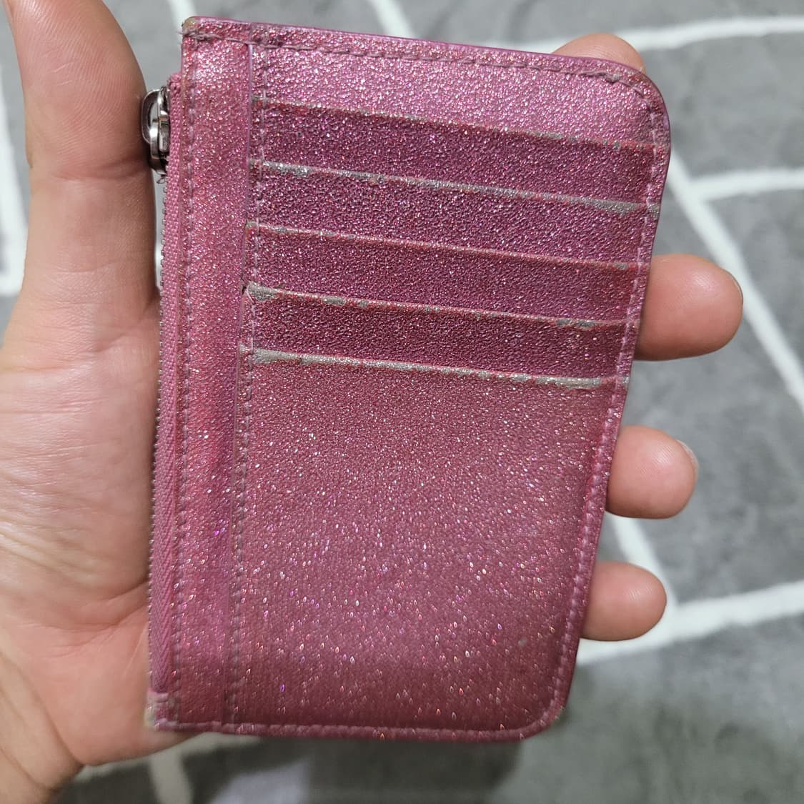 정품 발렌시아가 여성 지퍼 카드지갑 상품이미지3