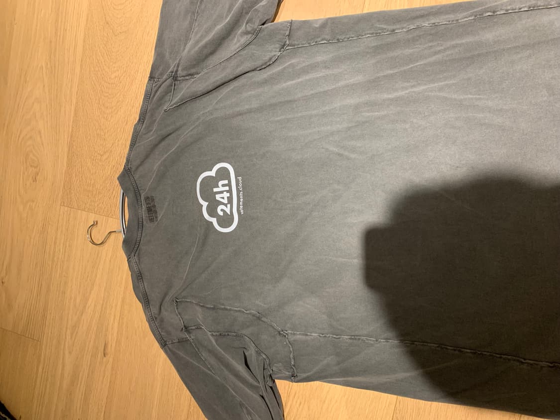 [S] 베트멍 24hr 컷업 로고 티셔츠 상품이미지3