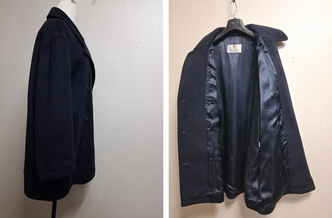 영국산 영국산 Tibbett 네이비캐시미어 더블코트 퓨어캐시미어 66 7 상품이미지4