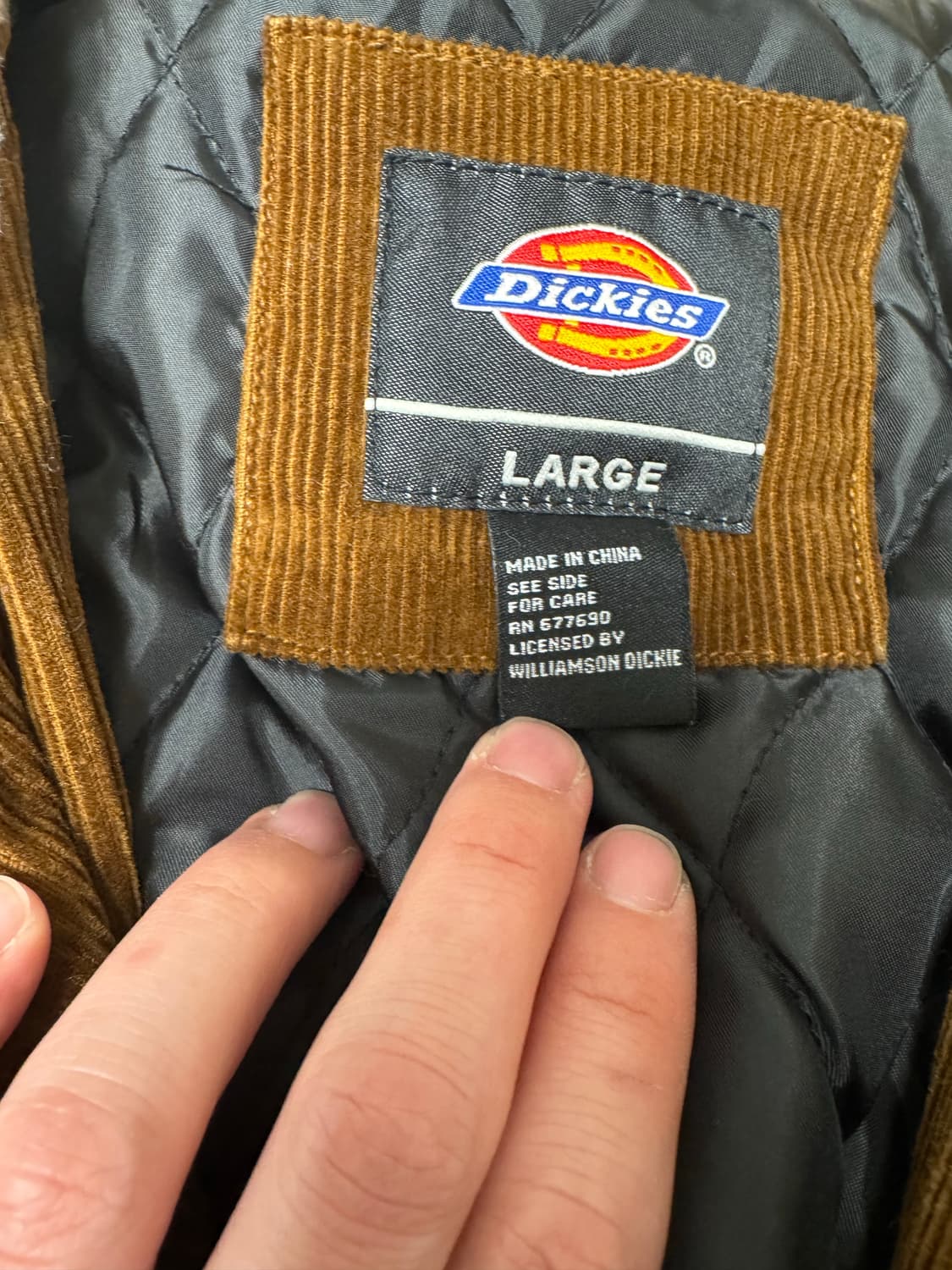 디키즈 코듀로이 자켓 L 상품이미지2