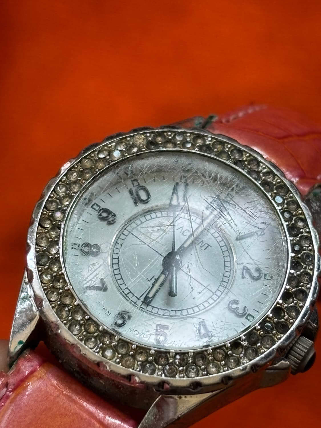 vintage accentime leather watch  상품이미지8