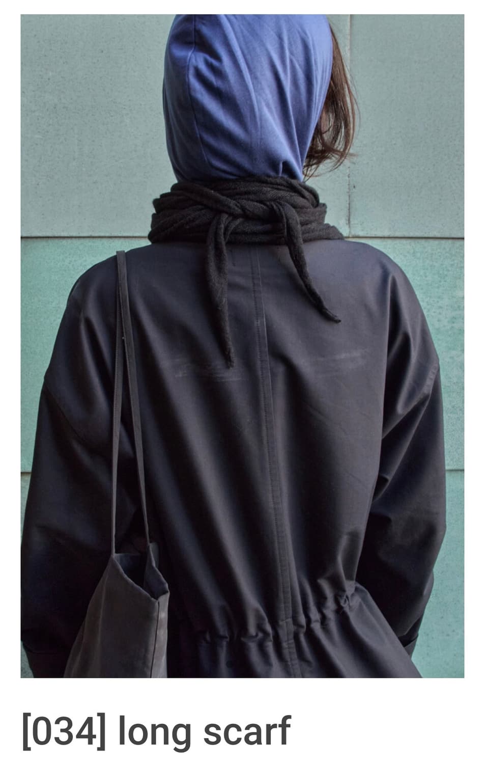 [os] mudule 롱스카프 (블랙) 상품이미지1