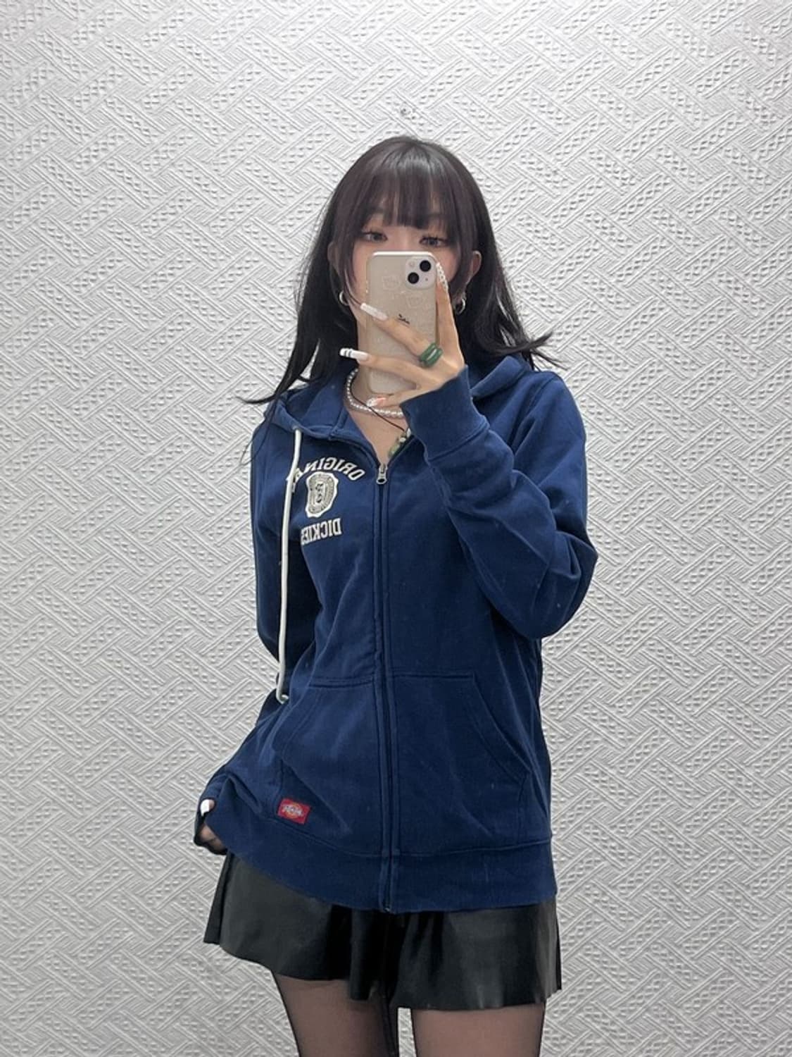 디키즈 올드스쿨 레트로 빈티지 슬림핏 후드집업 M C10987 상품이미지1