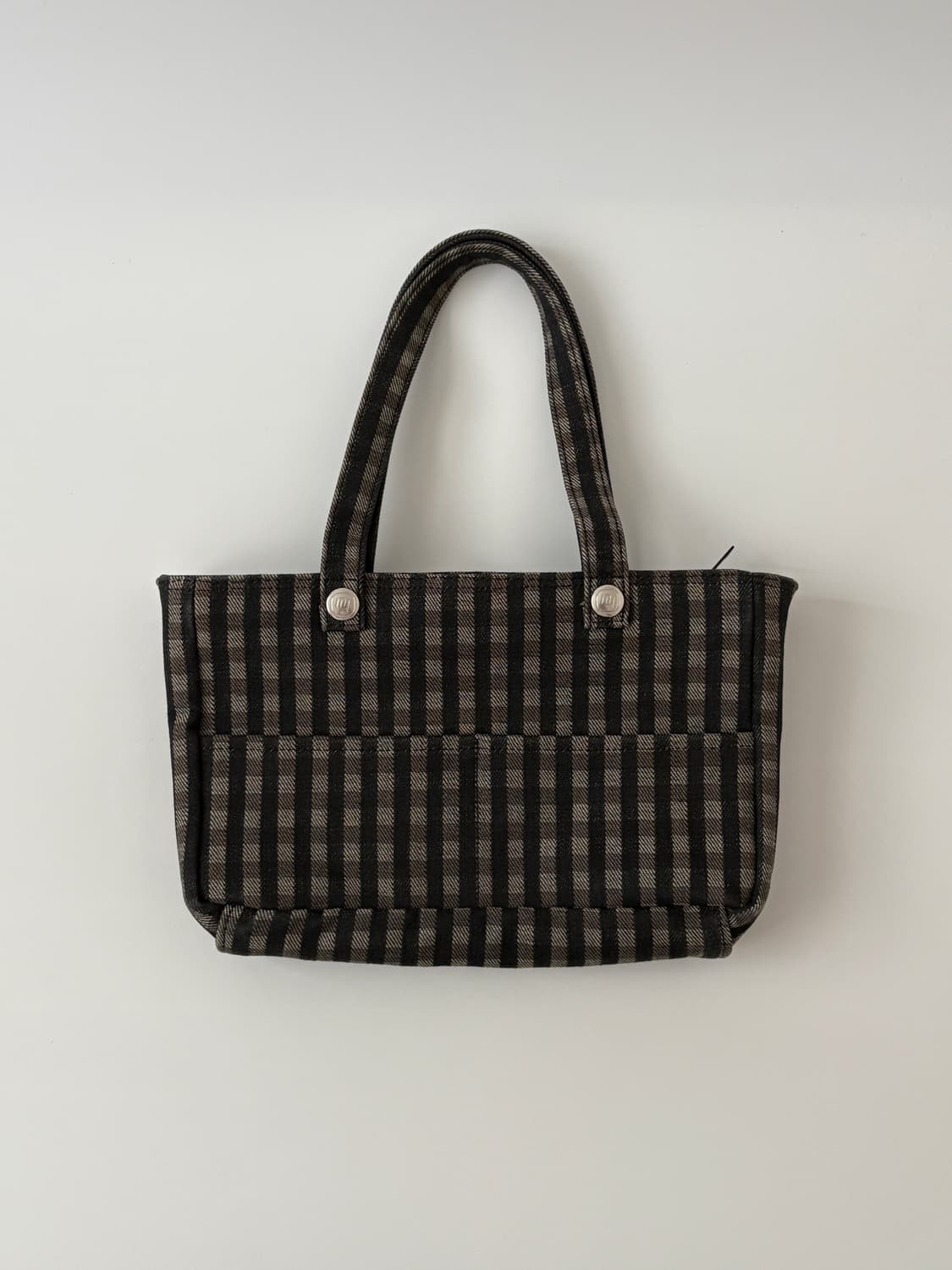 x NEIGBORHOODS - check cotton tote bag 상품이미지3
