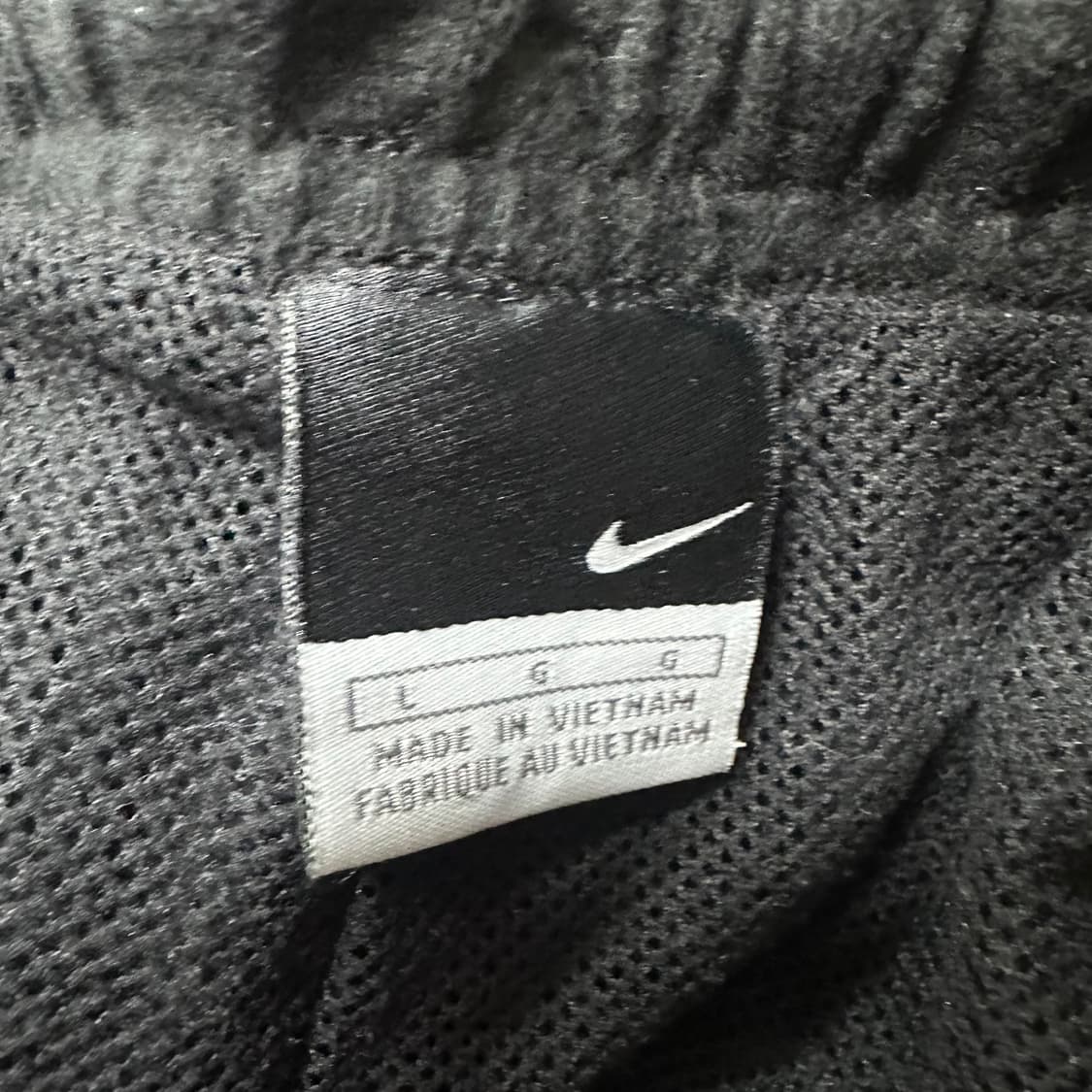 ✨ (바배) 나이키 블랙 우븐 트랙 팬츠  상품이미지4