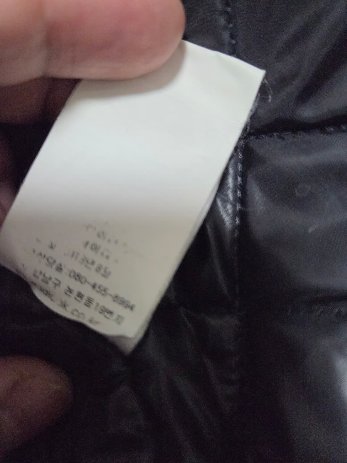 마쥬 가죽 트림 후드 코트 상품이미지7