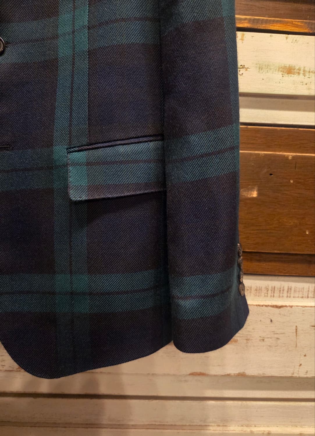 발렌티노 블랙와치 테일러드자켓 상품이미지7