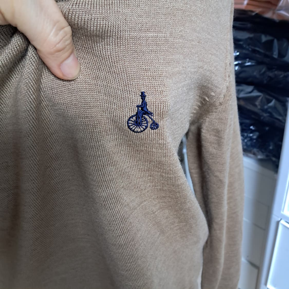 빈폴 남성 모 100% 니트 100 상품이미지5