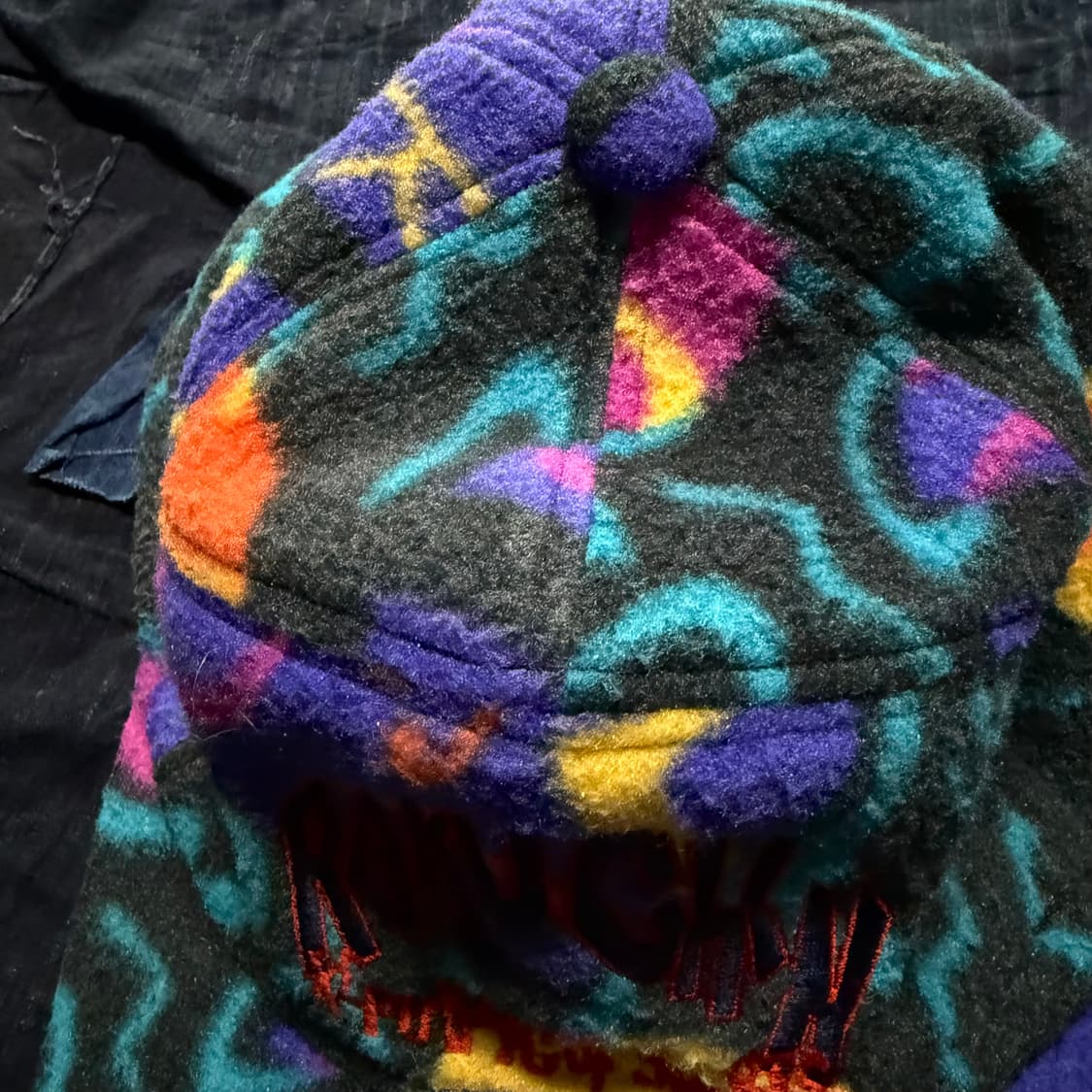 90‘s Made in Korea Rakuch-n 올드스쿨 트루퍼햇 60 상품이미지3