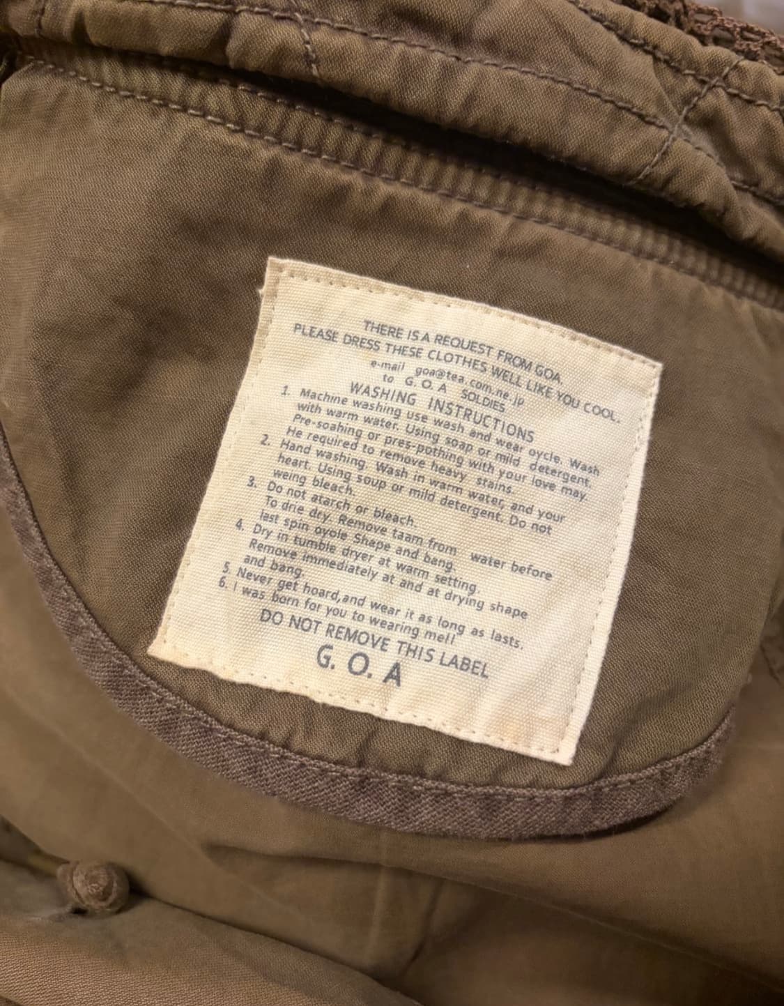 G.O.A bono jacket 상품이미지3