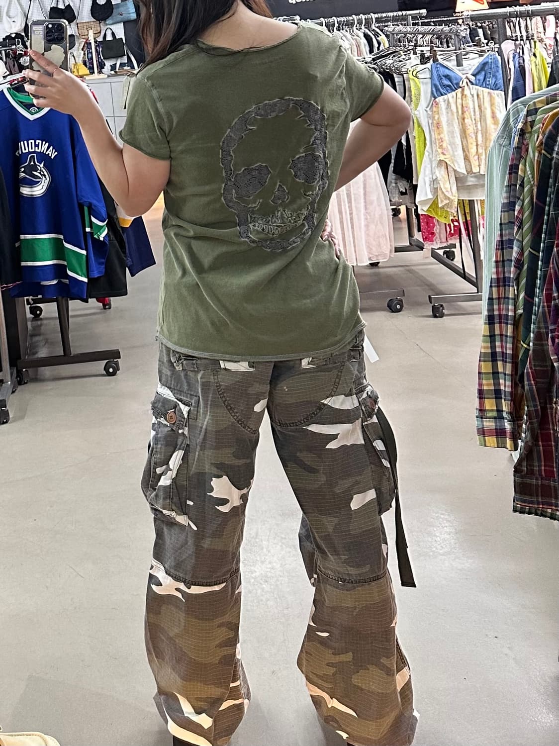 Zadig & Voltaire 해골브이넥 반팔 상품이미지1