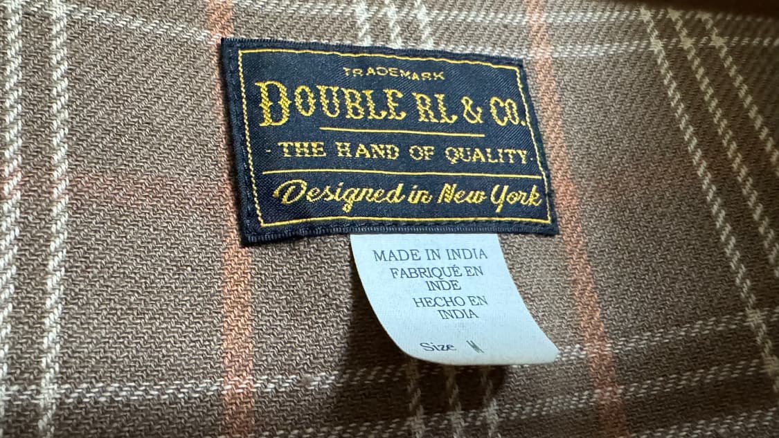 RRL 오일 레더 자켓 상품이미지8