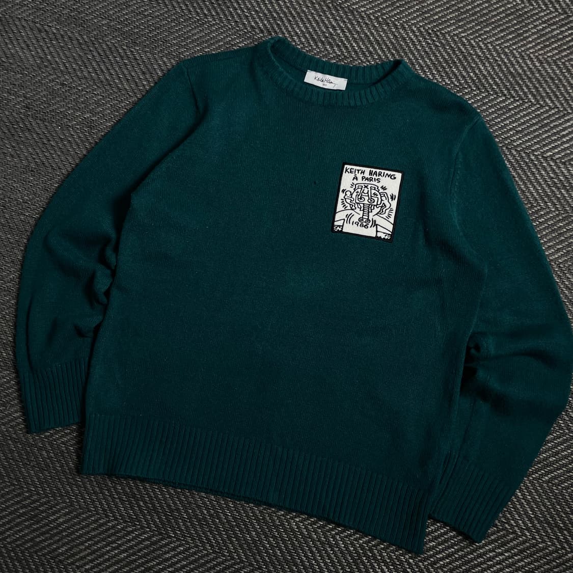 KEITH HARING 로고 스웻 긴팔 니트y 4019 상품이미지1