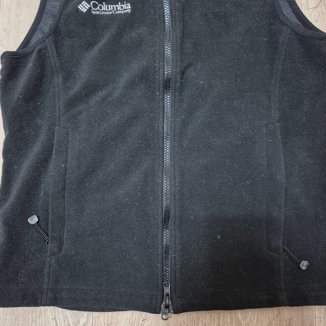 컬럼비아 티타늄 블랙 플리스 조끼 상품이미지3