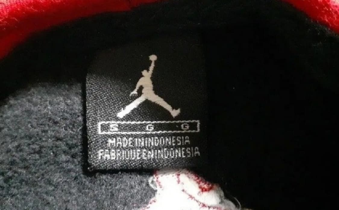 조던 기모 후드 긴팔 티셔츠 검빨 S 90-95 상품이미지4