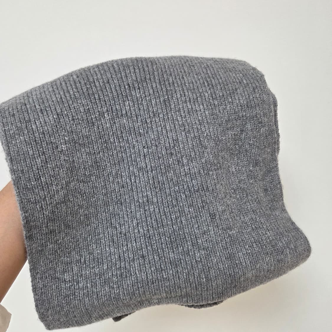 와이케이 돌핀 니트 머플러 그레이 상품이미지4