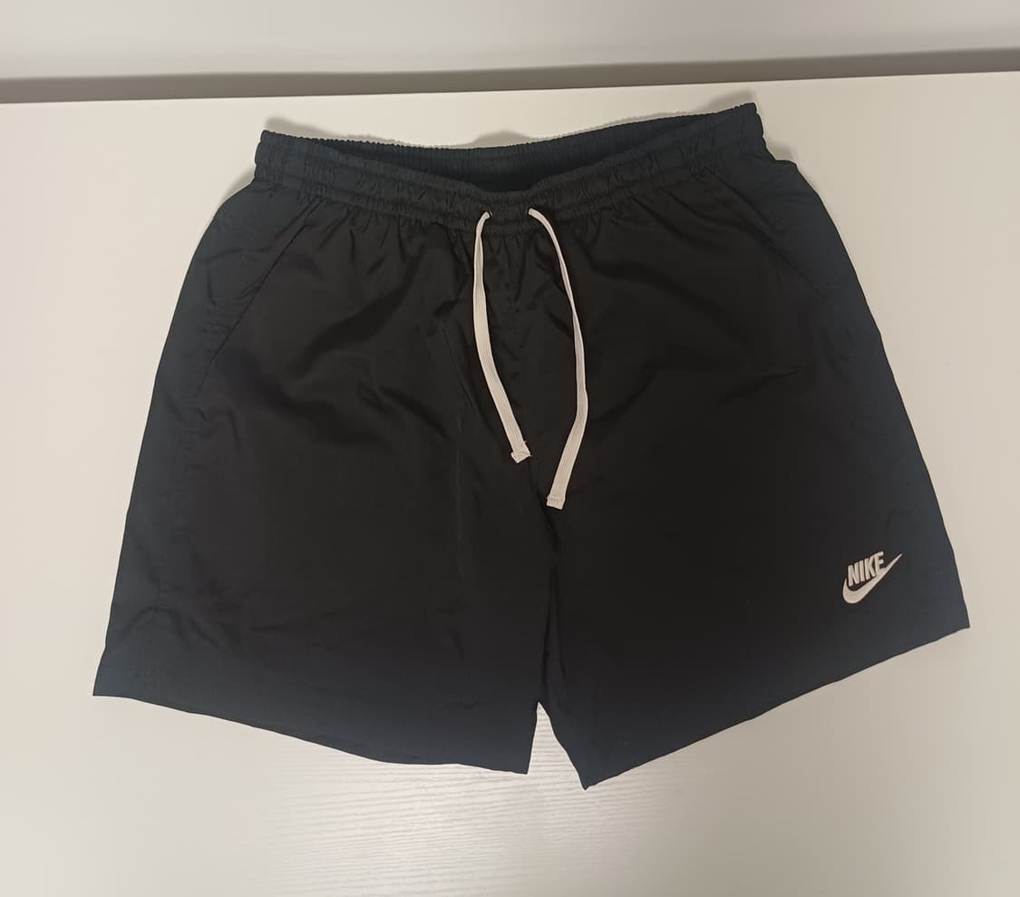 (정품) 나이키 NSW 우븐 플로우 쇼츠 블랙 L (AR2383-010) 상품이미지1