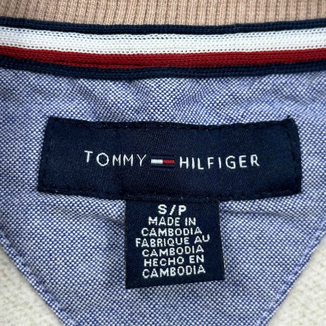 타미힐피거 플래그 베이지 맨투맨 (S) 상품이미지4