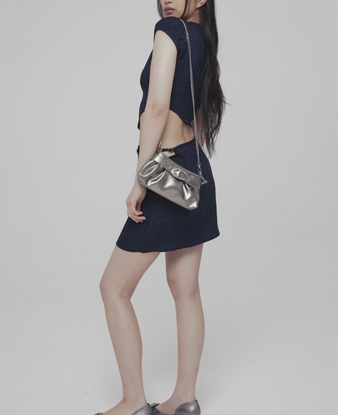 CURETTY 화이트 미니 체인백 상품이미지4