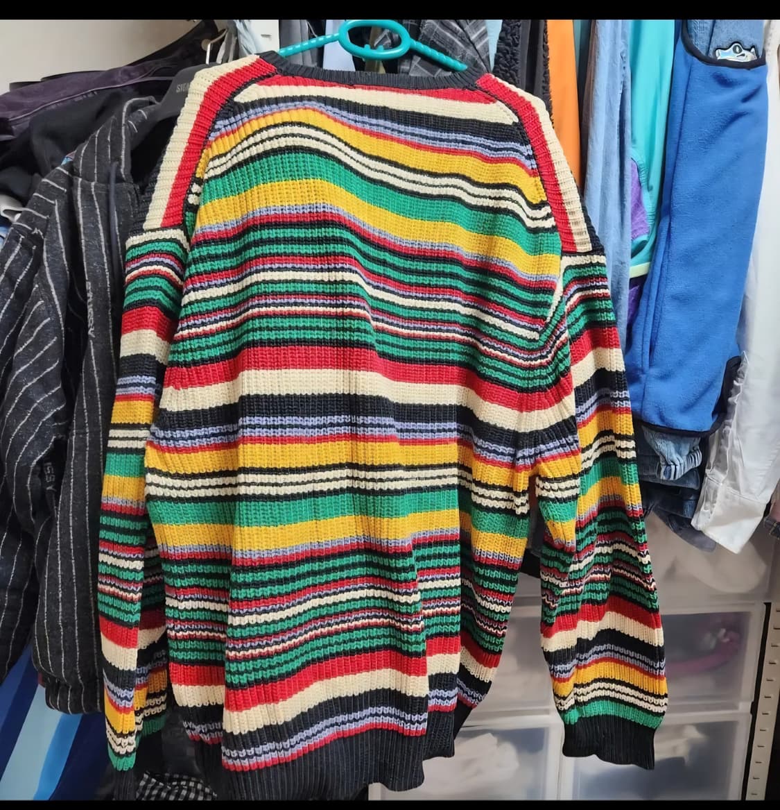 슈프림 스몰 박스 립 니트 멀티컬러 XL 상품이미지5