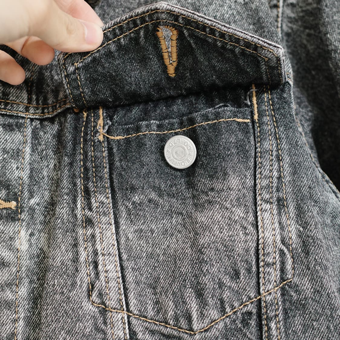 에드윈 데님자켓 판매합니다 (90s) 상품이미지8