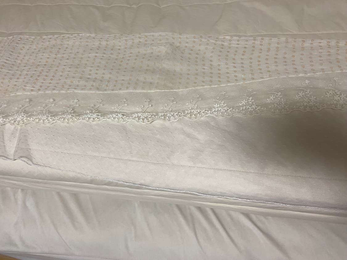 플라워 도트 레이스 스카프 상품이미지2