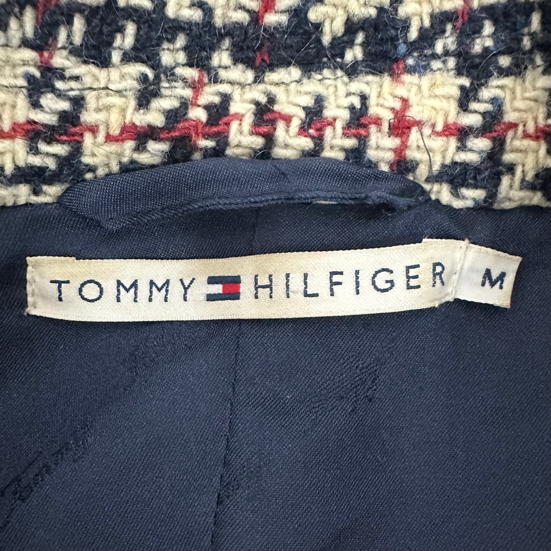 타미힐피거 체크코트 M 상품이미지3