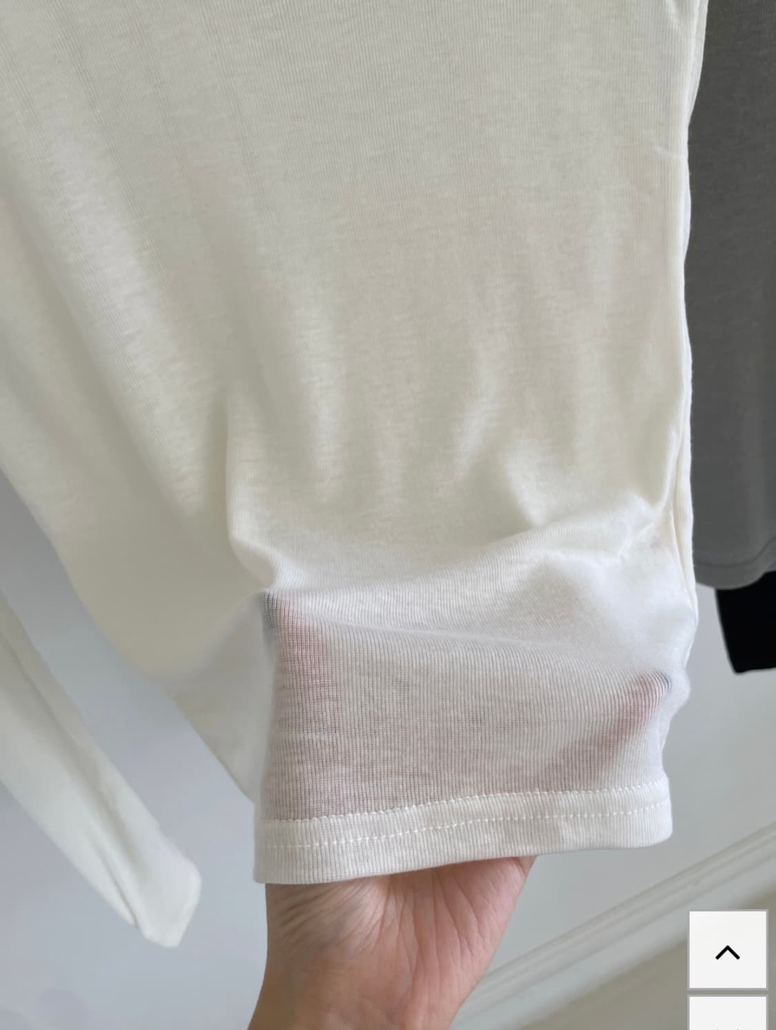 텐셀 레이어드 티셔츠 새상품 상품이미지6