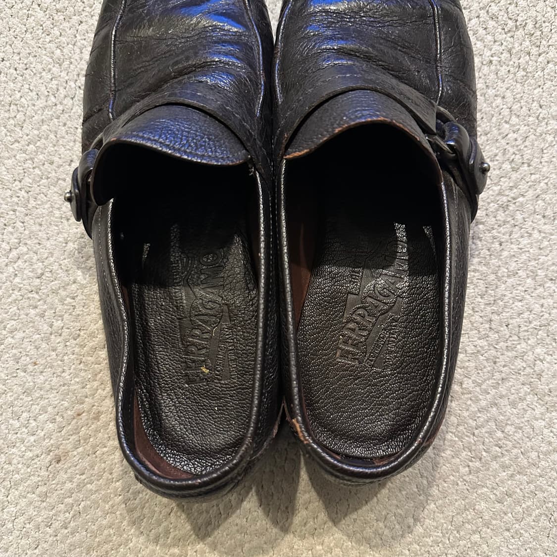 페라가모 Ferragamo 싱글 몽크 스트랩 로퍼 상품이미지6