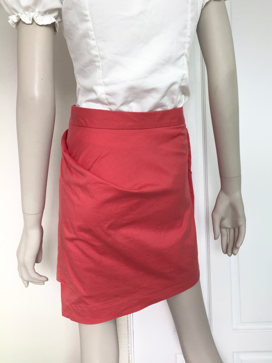 비비안웨스트우드 Iconic Draped  Coral Skirt 상품이미지6