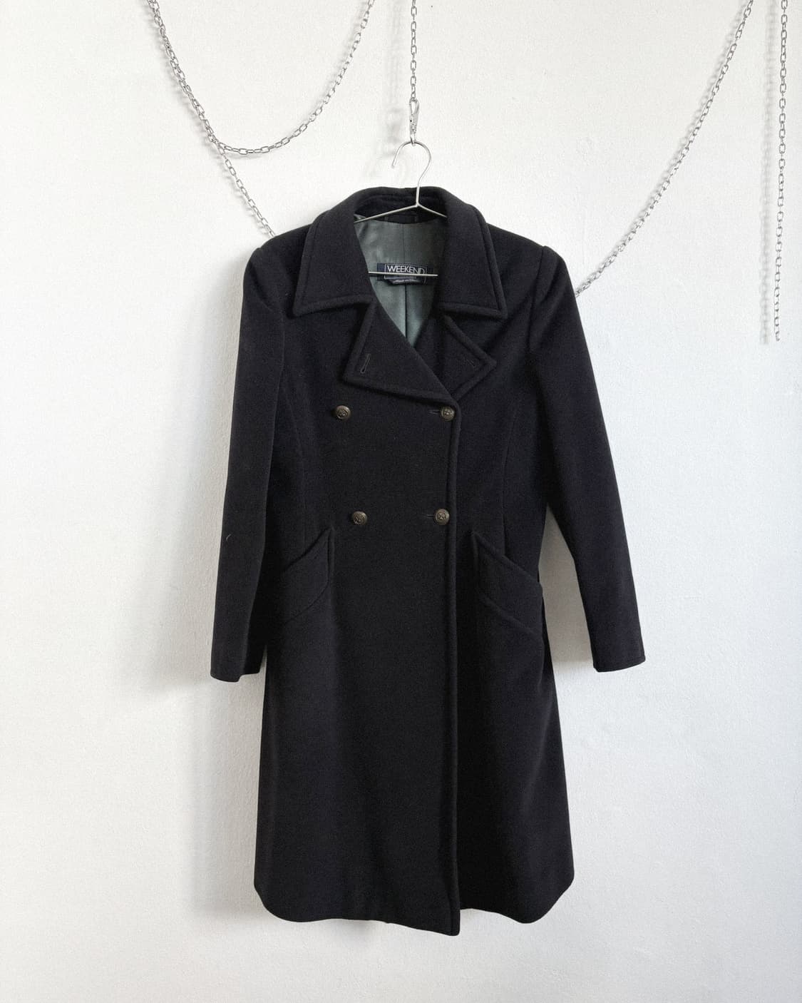 막스마라 위켄드 더블버튼 캐시미어 롱 코트 상품이미지6