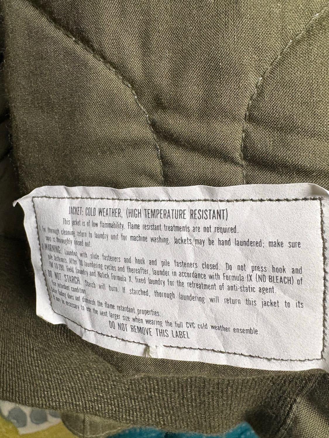 90s cvc 탱커자켓 medium long 상품이미지10