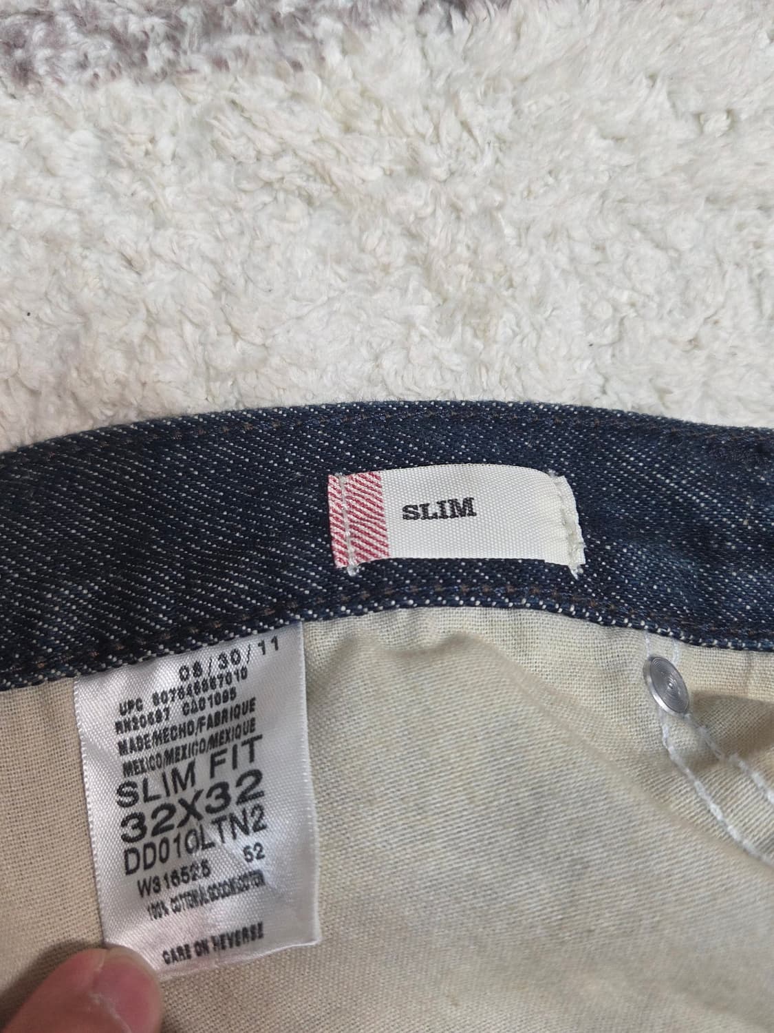 디키즈(Dickies) 오리지널 데님 청바지 (인디고 / 32) 상품이미지5
