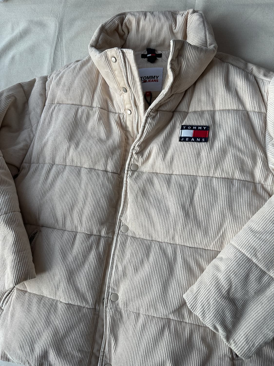 타미진스 코듀로이 패딩 아이보리 M  상품이미지2