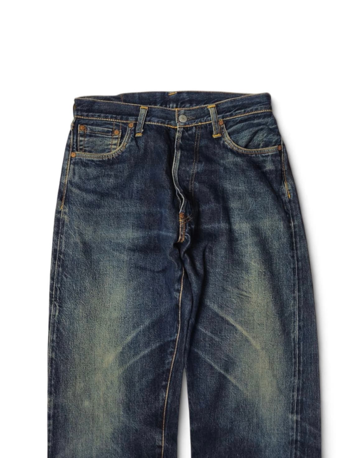 1990's 올드 에비수 EVIS 셀비지진 34 실측 31 상품이미지2